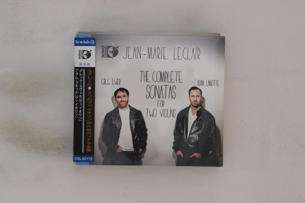 CD GREG EWELL ADAM LAMOTT Jeanmarie Leclair The Complete Son DSL92176 SONO LUMINUS 2014 Japan Obi Classical Used
CD GREG EWELL ADAM LAMOTT Jeanmarie Leclair The Complete Son DSL92176 SONO LUMINUS 2014 Japan Obi Classical Used