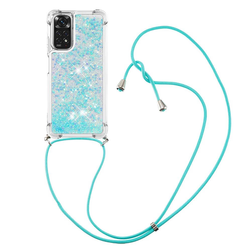 For Xiaomi Redmi Note 12S 4G/Redmi Note 11S 4G/Note 11 4G (Qualcomm) TPU Case Quicksand Design Phone Cover with Lanyard Blue/Pentagram
For Xiaomi Redmi Note 12S 4G/Redmi Note 11S 4G/Note 11 4G (Qualcomm) TPU Case Quicksand Design Phone Cover with Lanyard Blue/Pentagram