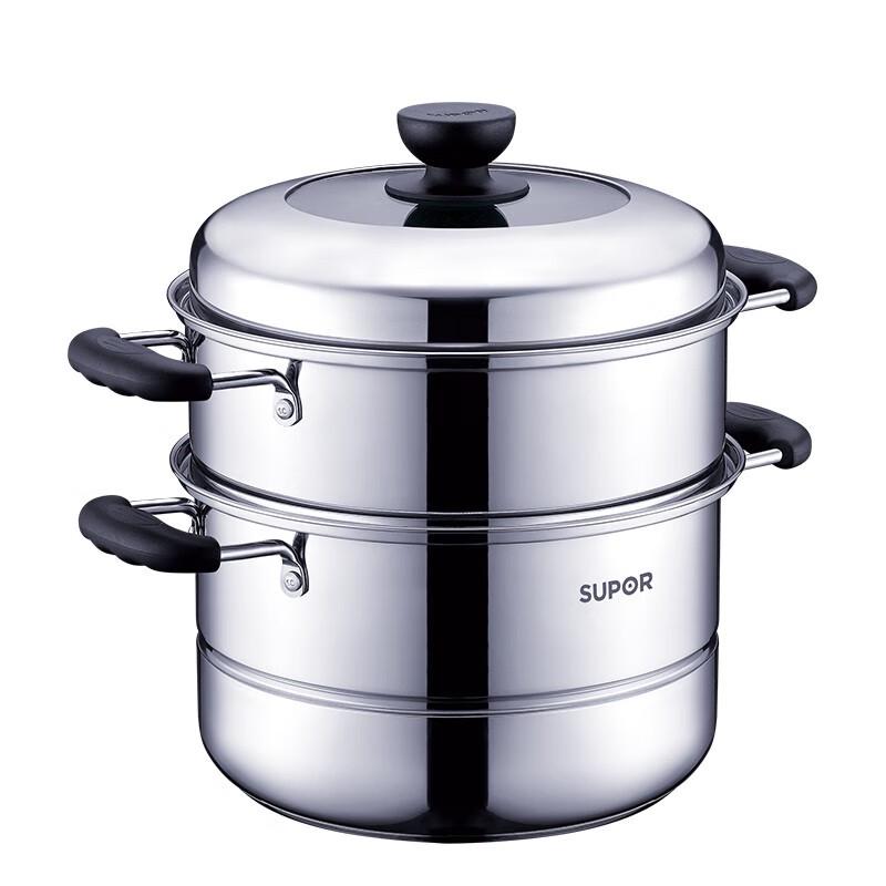 Supor 304 Stainless Steel Multi-Function Steamer Pot
Supor 304 Stainless Steel Multi-Function Steamer Pot