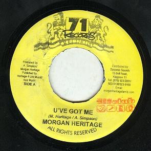 7inch Record MORGAN HERITAGE - U ve Got Me none 71 Records Jamaica Reggae, Ska & Dub Used
7inch Record MORGAN HERITAGE - U ve Got Me none 71 Records Jamaica Reggae, Ska & Dub Used