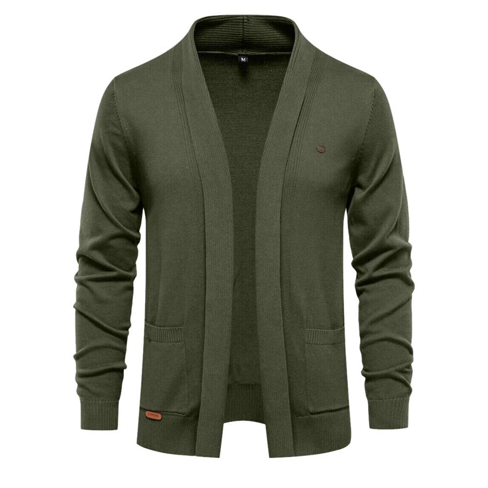 Cotton Cardigan for Men Mens Sweater Fashion Turn Down Collar Knitted Sweaters for Men XXL зелений
Cotton Cardigan for Men Mens Sweater Fashion Turn Down Collar Knitted Sweaters for Men XXL зелений