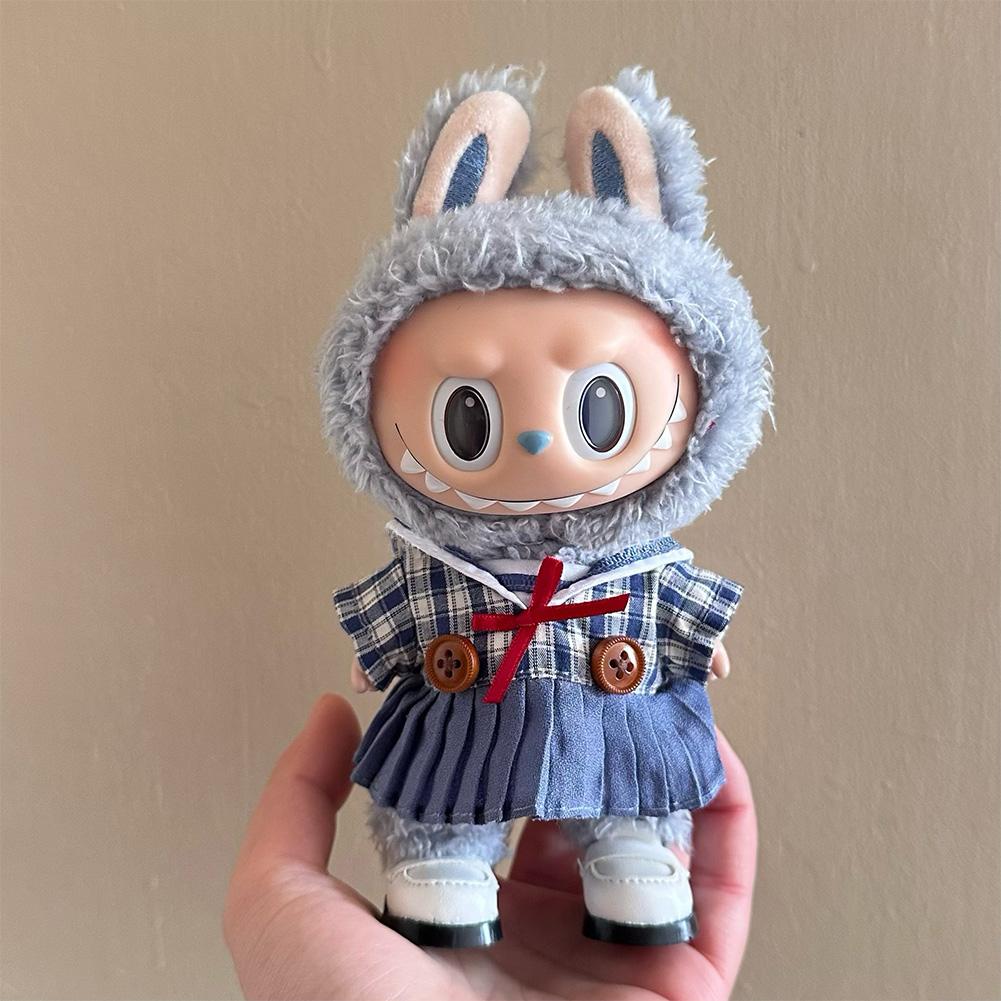 For 17cm Labubu Doll Clothes Fashion Sailor Dress Hoodies Doll Clothes Color Match Hoodies Dolls Accessories Cute Decoration Little Cloths
For 17cm Labubu Doll Clothes Fashion Sailor Dress Hoodies Doll Clothes Color Match Hoodies Dolls Accessories Cute Decoration Little Cloths