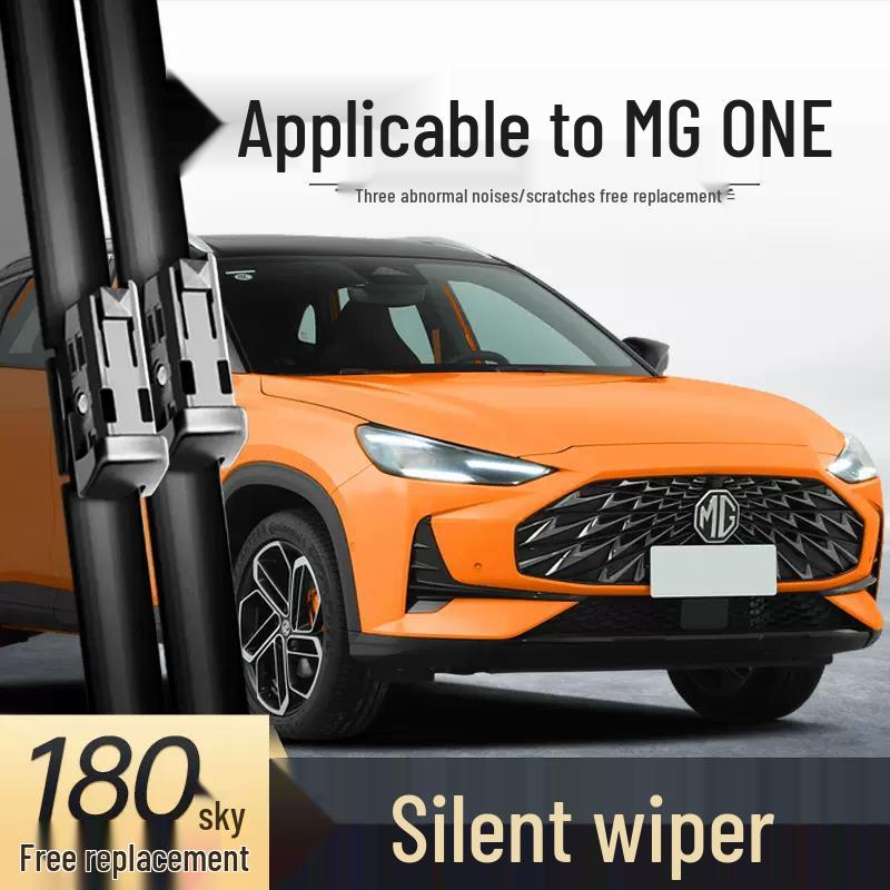 MG ONE Silent Wipers: Frameless, Car-Specific Rubber Strips for 2023 22 Front & Rear MG ONE 2022-2024 Small Insert Front Set
MG ONE Silent Wipers: Frameless, Car-Specific Rubber Strips for 2023 22 Front & Rear MG ONE 2022-2024 Small Insert Front Set
