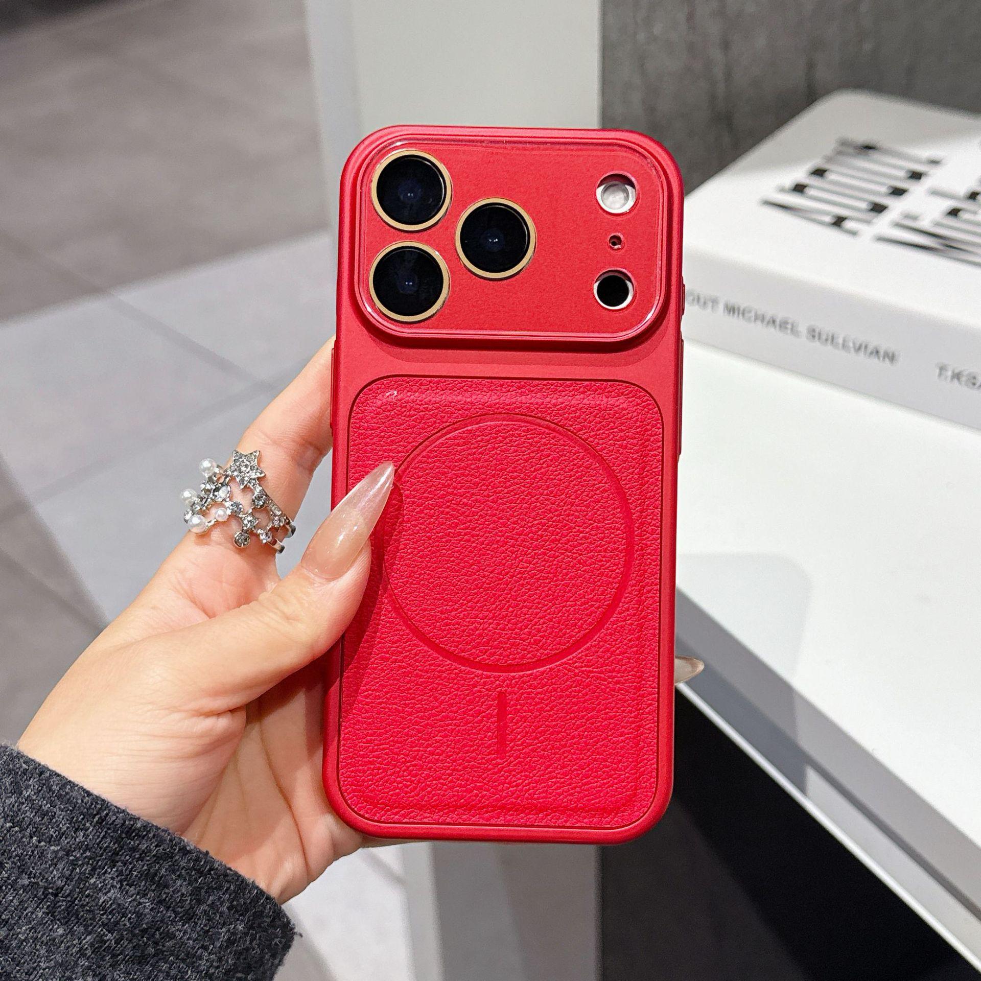 Lychee Pattern Magnetic iPhone 17 Pro Max Case: Advanced Leather Protective Cover iPhone 17 Pro
Lychee Pattern Magnetic iPhone 17 Pro Max Case: Advanced Leather Protective Cover iPhone 17 Pro