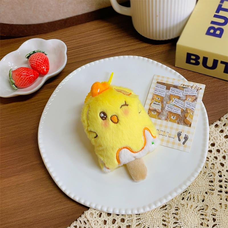 Cute Cartoon Little Chicken Dessert Doll Plush Pendant Keychain Kawaii Plush Food Backpack Decoration Pendant Accessories Gift as the picture
Cute Cartoon Little Chicken Dessert Doll Plush Pendant Keychain Kawaii Plush Food Backpack Decoration Pendant Accessories Gift as the picture