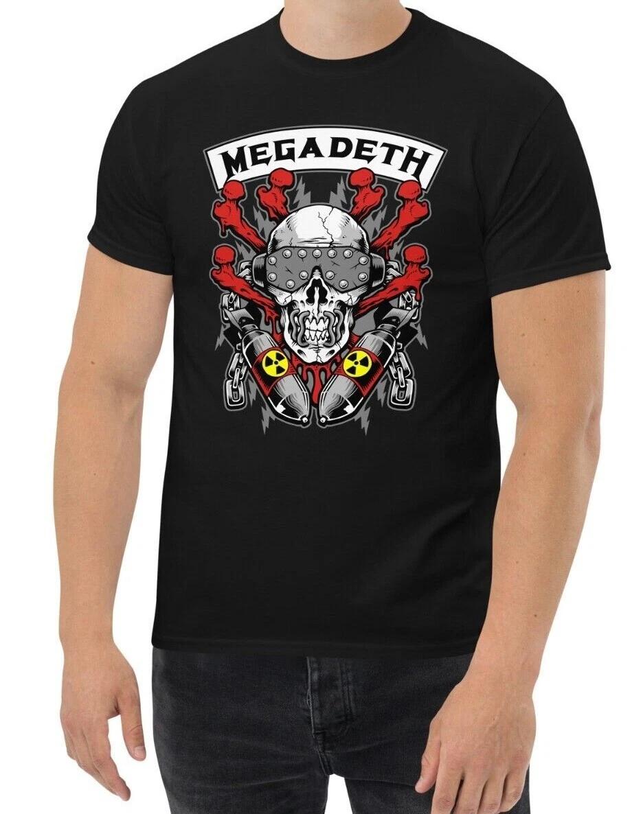 New Megadeth Men s Classic T Shirt S-3XL Assorted Colors 4XL
New Megadeth Men s Classic T Shirt S-3XL Assorted Colors 4XL