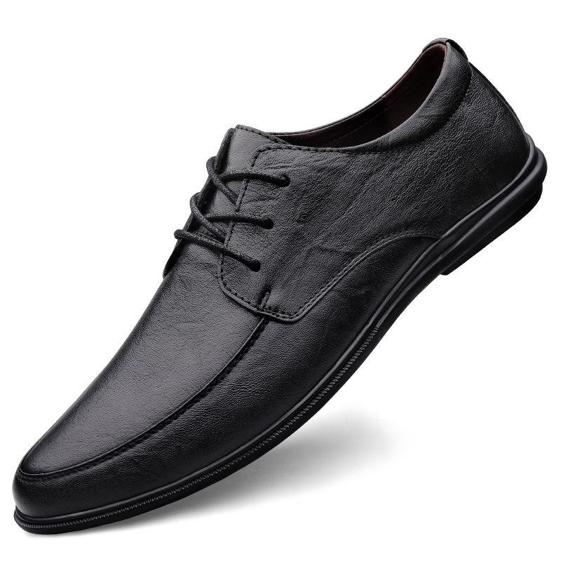 Spring new men s leather shoes soft sole lace-up business dress men s shoes casual shoes work shoes 39
Spring new men s leather shoes soft sole lace-up business dress men s shoes casual shoes work shoes 39