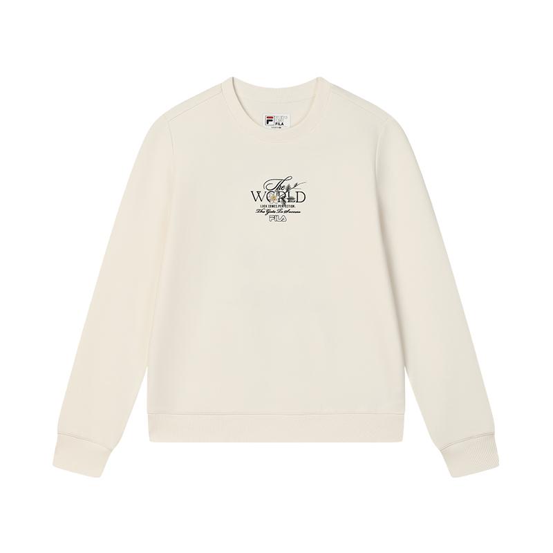New FILA Sweatshirt Women s Light Beige White F11W518209FIV M
New FILA Sweatshirt Women s Light Beige White F11W518209FIV M