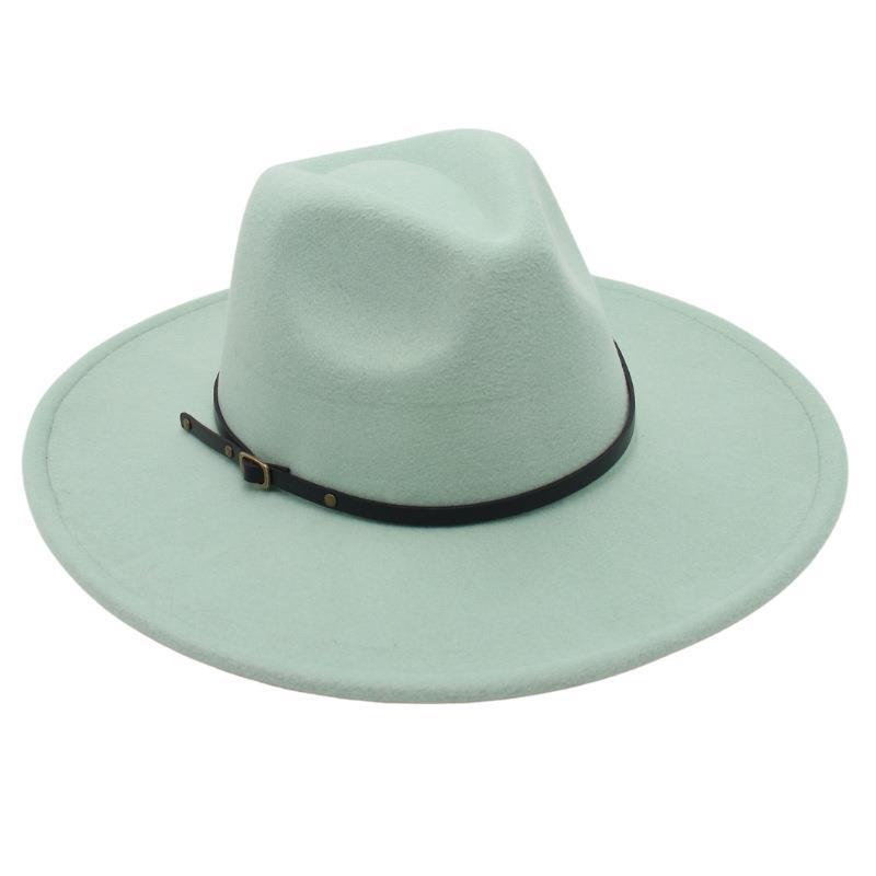 Wholesale Belt Buckle Top Hat European And American Jazz Hat Men S And Women S Felt Hat Woolen Hat Wool Versatile Street Shot One size
Wholesale Belt Buckle Top Hat European And American Jazz Hat Men S And Women S Felt Hat Woolen Hat Wool Versatile Street Shot One size