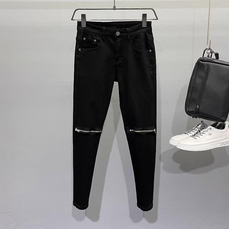 Men s Slim-Fit Black Knee-Zip Jeans - Korean Style Trend XXX-Large чорний
Men s Slim-Fit Black Knee-Zip Jeans - Korean Style Trend XXX-Large чорний