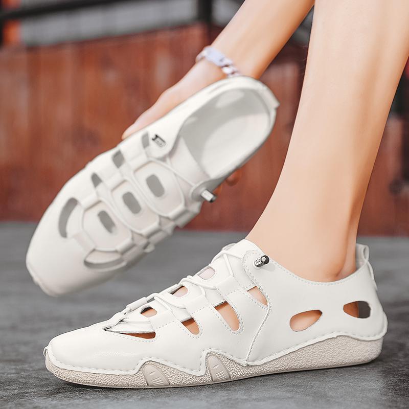 2025 men s shoes summer fashion microfiber leather hollow casual sandals bag head outer hole shoes XG007Shoes 39 бежевый
2025 men s shoes summer fashion microfiber leather hollow casual sandals bag head outer hole shoes XG007Shoes 39 бежевый