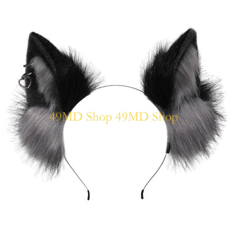 49MD Wolf Kitten Cosplay Accessories Party Costume Sexy Kitten Headband Animation Hair Hoop for Masquerade Role Play черный серый
49MD Wolf Kitten Cosplay Accessories Party Costume Sexy Kitten Headband Animation Hair Hoop for Masquerade Role Play черный серый