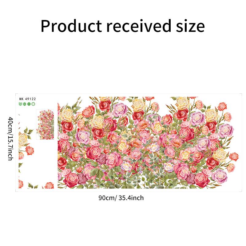 Poppy Flower Butterfly Wall Sticker Colorful Green Plant Painting for Living Room Bedroom Home Decoration Wall Art 40x90cm різнокольоровий
Poppy Flower Butterfly Wall Sticker Colorful Green Plant Painting for Living Room Bedroom Home Decoration Wall Art 40x90cm різнокольоровий