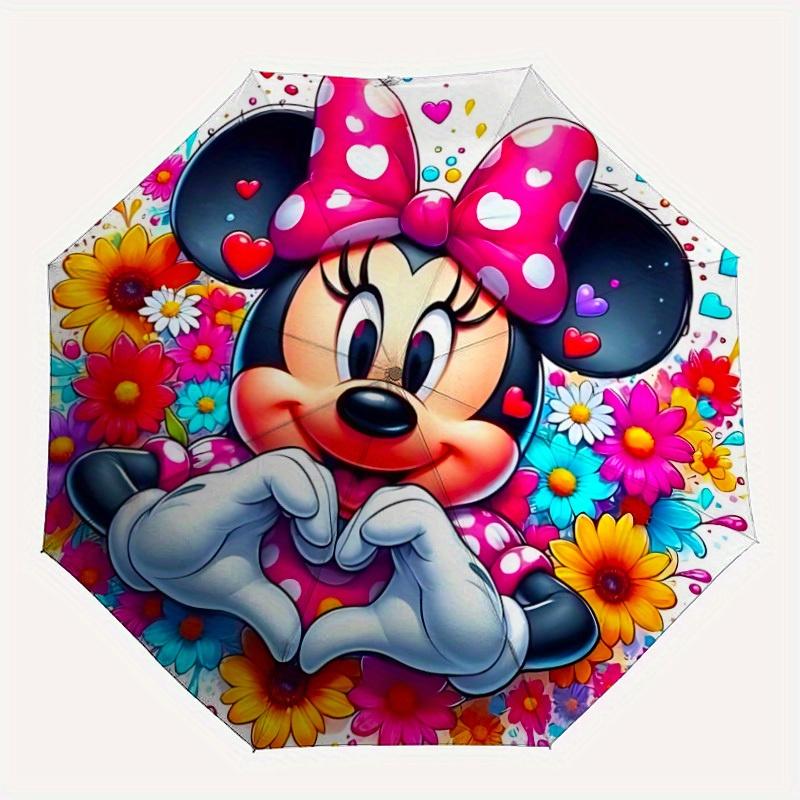 1pc Minnie Mouse Automatic Umbrella with Auto Open/Close,Foldable Sunshade, Perfect Gift for Friends, Durable Plastic Handle yy250804018
1pc Minnie Mouse Automatic Umbrella with Auto Open/Close,Foldable Sunshade, Perfect Gift for Friends, Durable Plastic Handle yy250804018