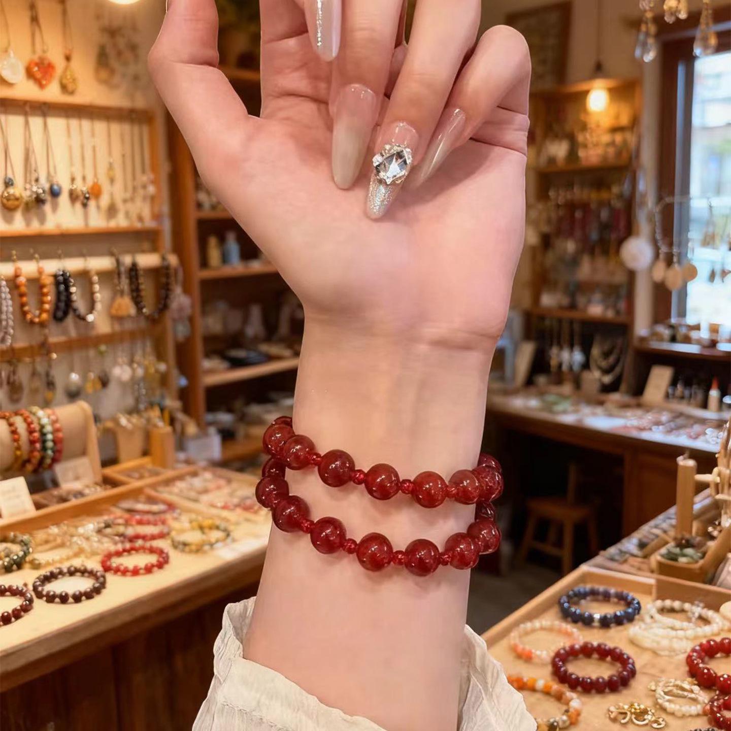 A-Grade Red Agate Multi-Strand Bracelet - Exquisite Christmas Gift 32-34cm
A-Grade Red Agate Multi-Strand Bracelet - Exquisite Christmas Gift 32-34cm
