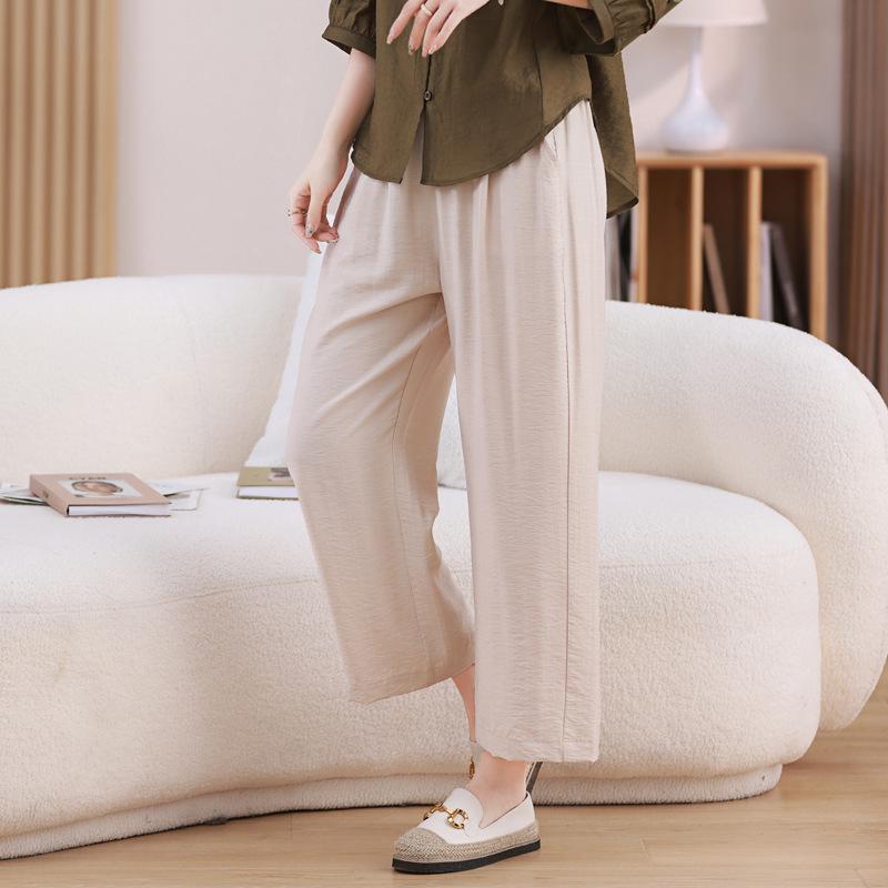 Plus Size Women s Wide-Leg Summer Pants - 2025 Fashionable, Slimming, Casual Trousers XL
Plus Size Women s Wide-Leg Summer Pants - 2025 Fashionable, Slimming, Casual Trousers XL