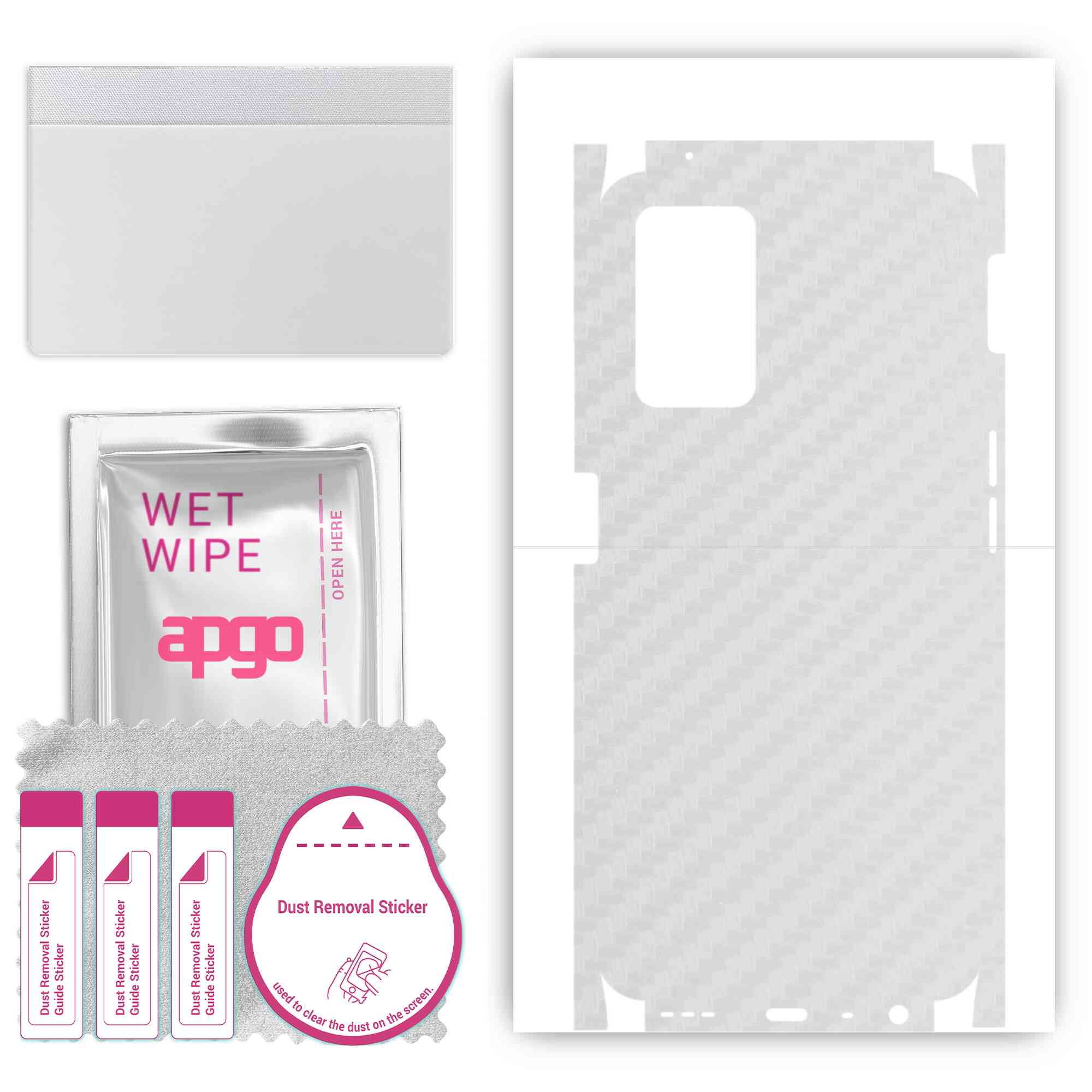 apgo Protective Skin Sticker for the back+sides compatible with Realme 9i, Full Wrap Film, Foil, Vinyl - Pattern Transparent Carbon
apgo Protective Skin Sticker for the back+sides compatible with Realme 9i, Full Wrap Film, Foil, Vinyl - Pattern Transparent Carbon
