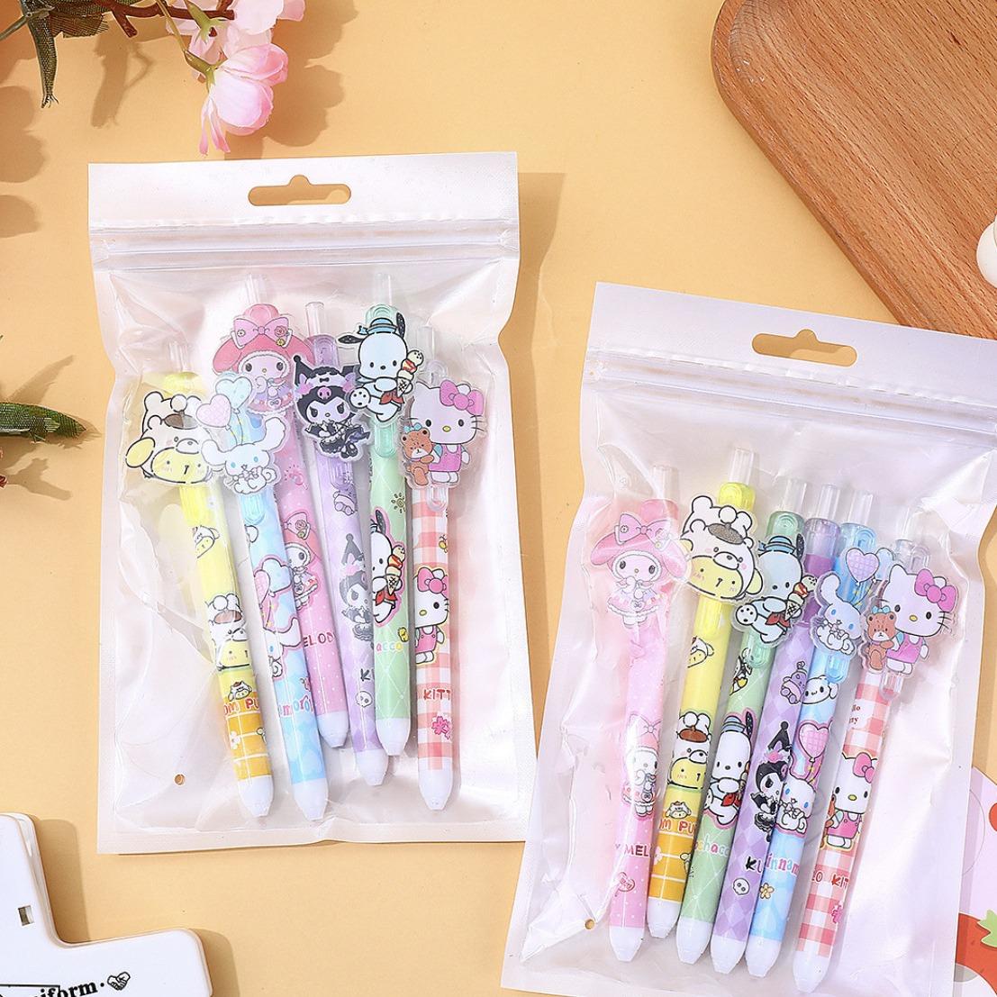 Новый Sanrio с мультяшной мелодией Куроми, милый студенческий пресс для письма, накладная ручка 0,5 мм, черная гладкая ручка для письма, офисные принадлежности
Новый Sanrio с мультяшной мелодией Куроми, милый студенческий пресс для письма, накладная ручка 0,5 мм, черная гладкая ручка для письма, офисные принадлежности