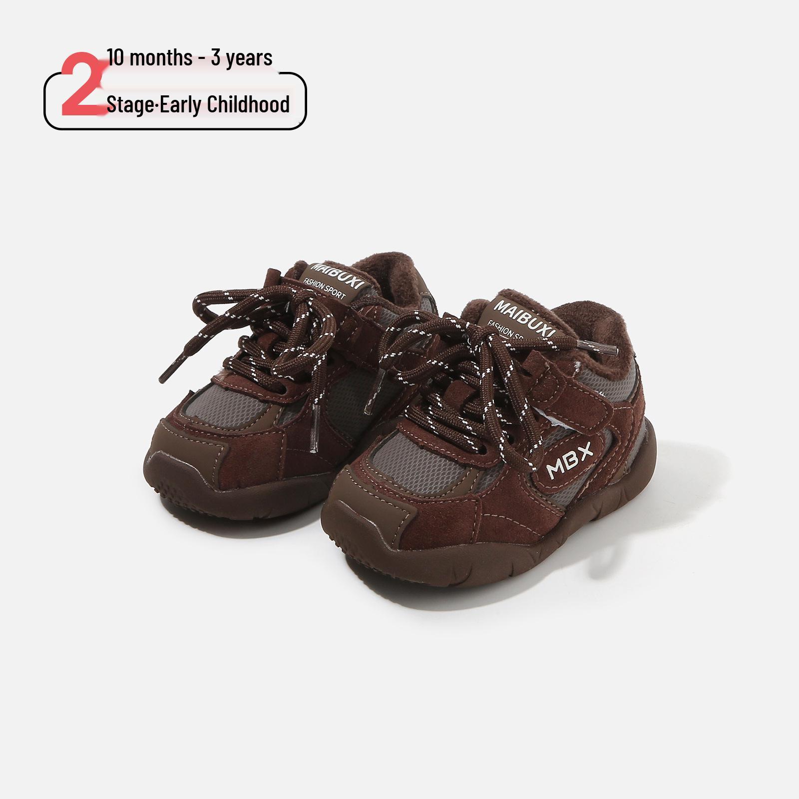 2025 Winter Soft-Soled Fleece-Lined Baby Walker Shoes, Non-Slip Korean Style for Boys & Girls Factory order size 16-20 (120 pairs) коричневий
2025 Winter Soft-Soled Fleece-Lined Baby Walker Shoes, Non-Slip Korean Style for Boys & Girls Factory order size 16-20 (120 pairs) коричневий