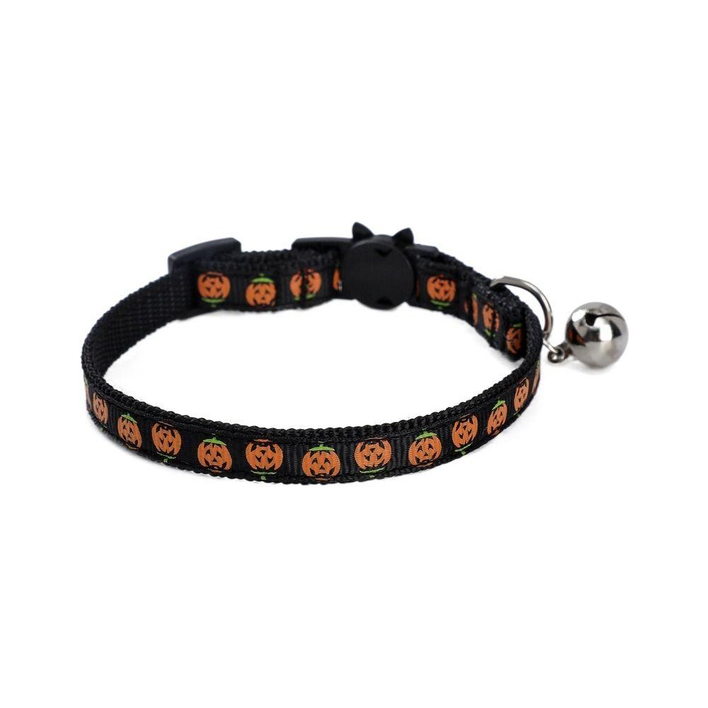 Декоративный ошейник с принтом тыквы для домашних животных, нейлоновый ошейник для животных, летучая мышь, привидение для котят и щенков Style B
Декоративный ошейник с принтом тыквы для домашних животных, нейлоновый ошейник для животных, летучая мышь, привидение для котят и щенков Style B