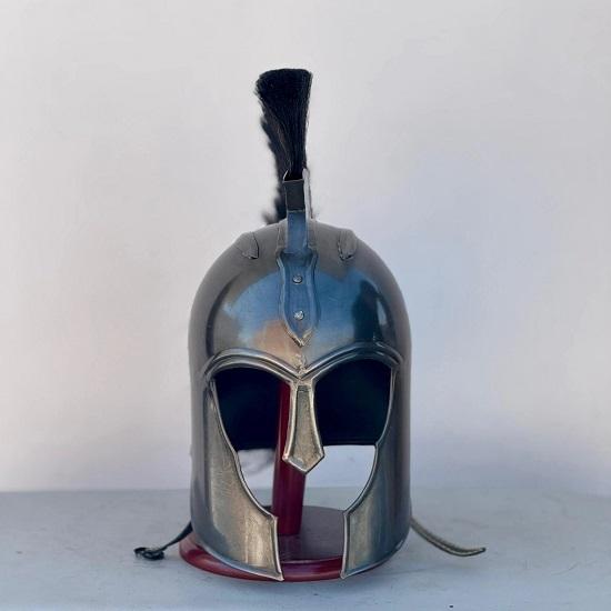 Medieval Black Troy Achilies Helmet Brad Pitt Helmet Larp Costume Cosplay Roleplay
Medieval Black Troy Achilies Helmet Brad Pitt Helmet Larp Costume Cosplay Roleplay