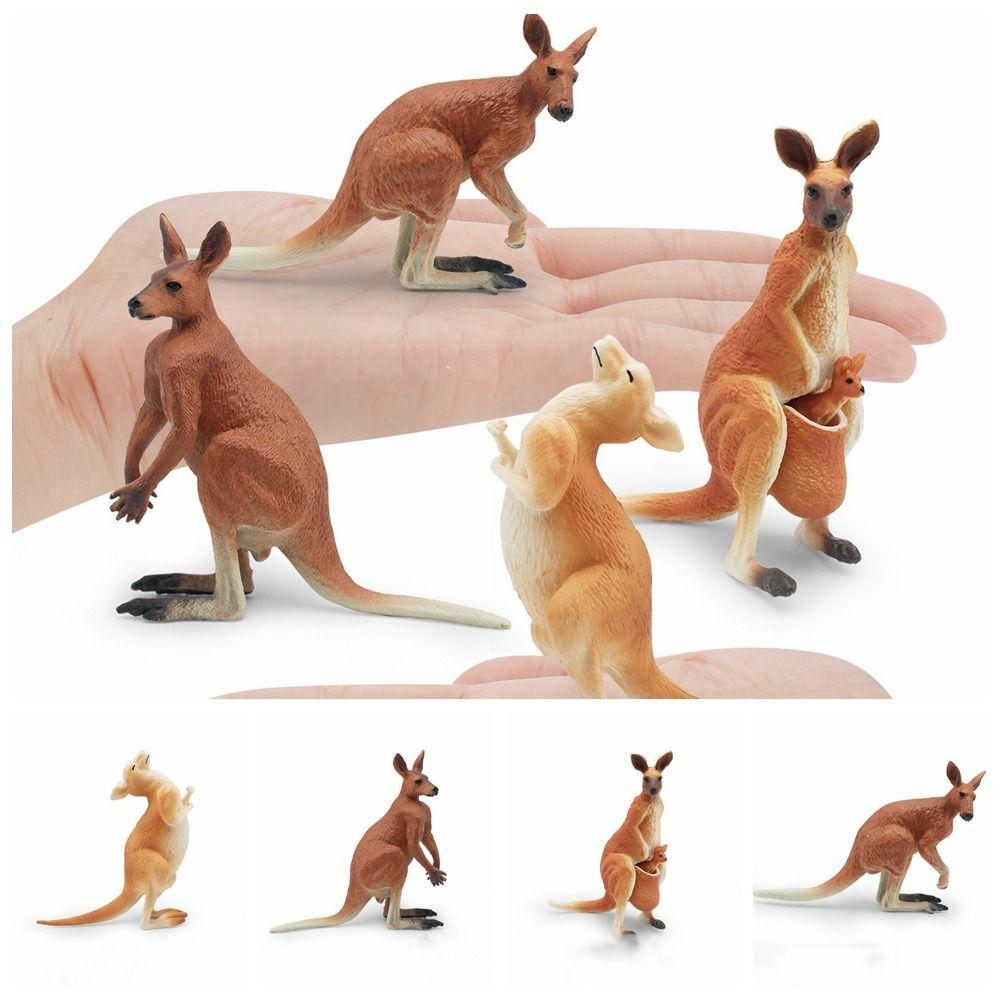 Handmad Kangaroo Action Figures PVC Simulated Wild Kangaroo Figurines Children Gifts Style D
Handmad Kangaroo Action Figures PVC Simulated Wild Kangaroo Figurines Children Gifts Style D