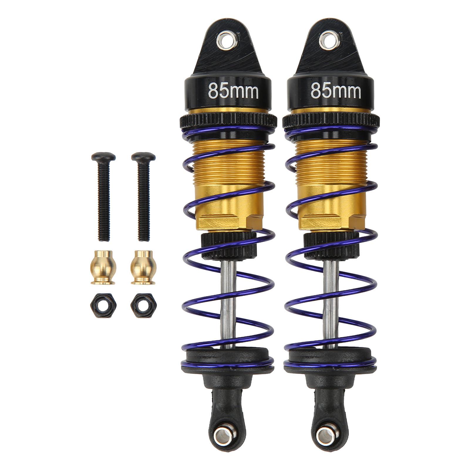 2Pcs RC Car Shock Absorber Adjustable Aluminum Alloy Rust Prevention RC Car Spring Damper for 110
2Pcs RC Car Shock Absorber Adjustable Aluminum Alloy Rust Prevention RC Car Spring Damper for 110