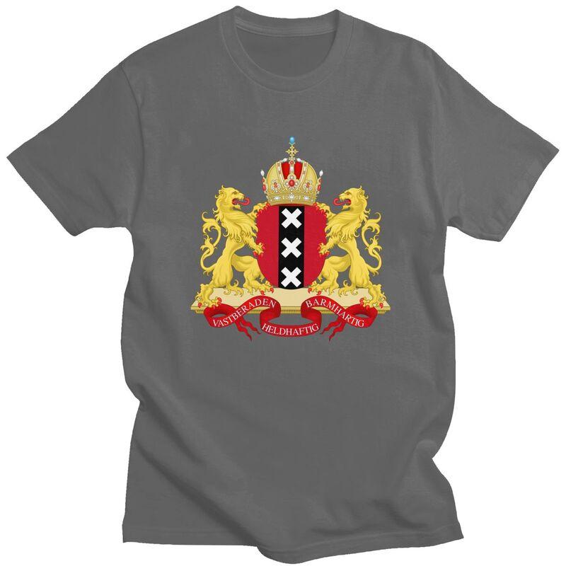 Coat Of Arms Of Amsterdam Tshirt for Men Short Sleeve Leisure T Shirt Netherlands Dutch Proud Tshirt Loose Fit Pure Cotton Tees M
Coat Of Arms Of Amsterdam Tshirt for Men Short Sleeve Leisure T Shirt Netherlands Dutch Proud Tshirt Loose Fit Pure Cotton Tees M