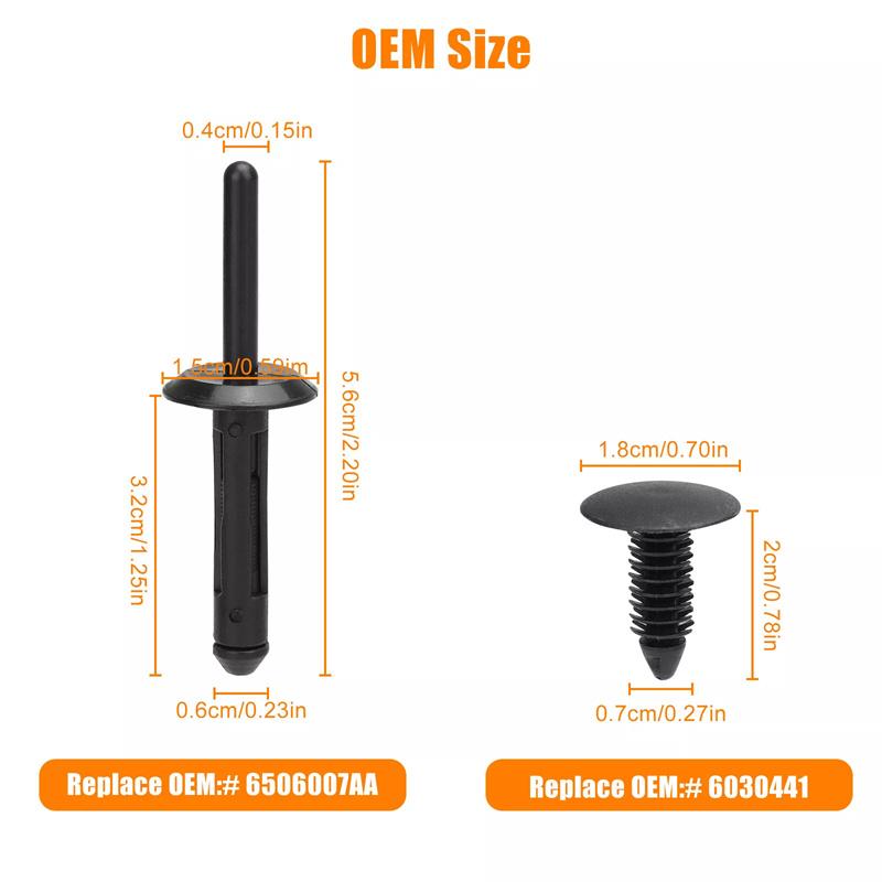 121Pcs Auto Fastener Clips Car Body Push Retainer Pin Rivet Bumper Door Trim Panel Retainer Fastener Kit Auto Removal Tool
121Pcs Auto Fastener Clips Car Body Push Retainer Pin Rivet Bumper Door Trim Panel Retainer Fastener Kit Auto Removal Tool