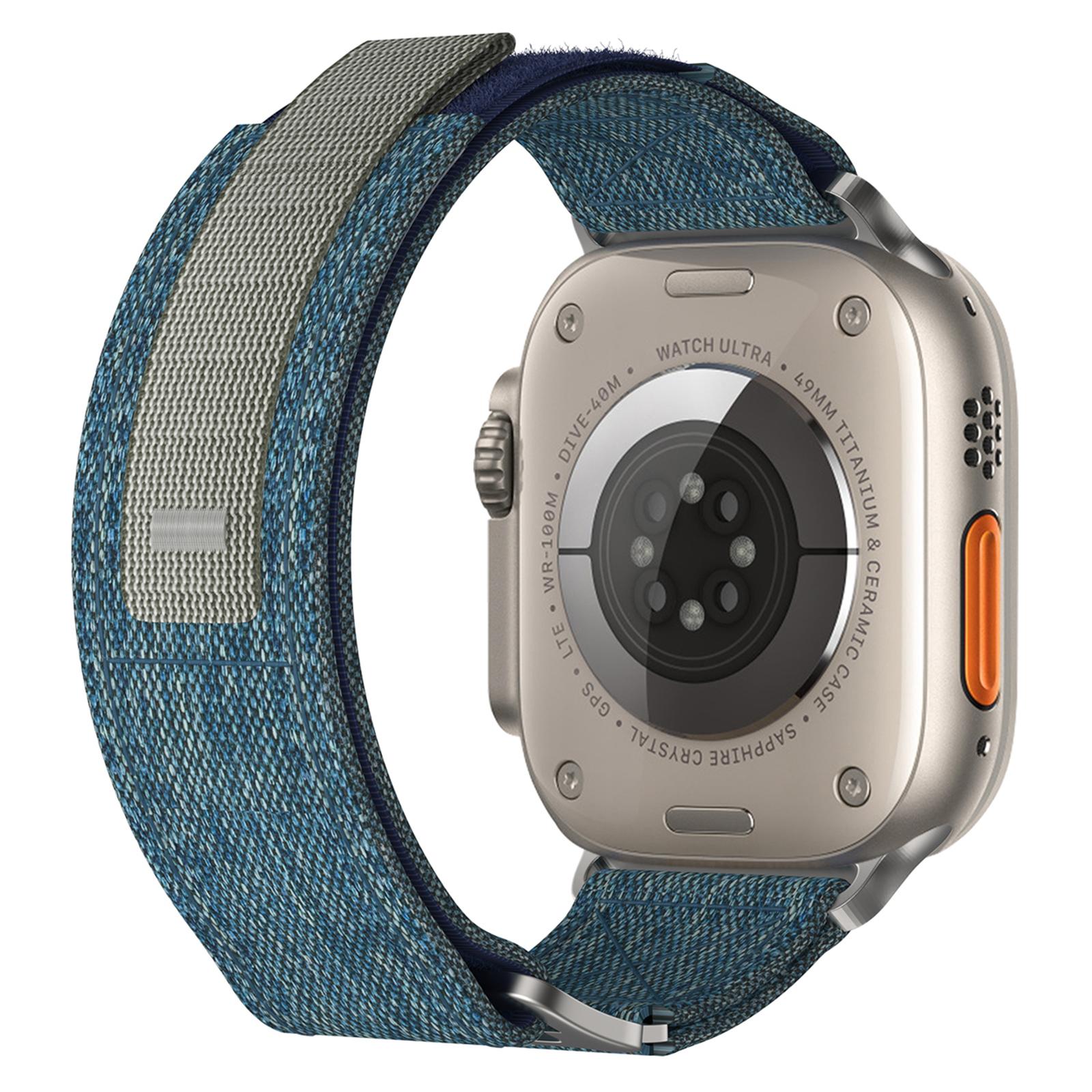 For Apple Watch 10 46mm/Ultra 2/Ultra 49mm/9 8 7 45mm/SE (2023) SE (2022) SE 6 5 4 44mm/3 2 1 42mm Watch Band Nylon Loop Strap Baby Blue
For Apple Watch 10 46mm/Ultra 2/Ultra 49mm/9 8 7 45mm/SE (2023) SE (2022) SE 6 5 4 44mm/3 2 1 42mm Watch Band Nylon Loop Strap Baby Blue