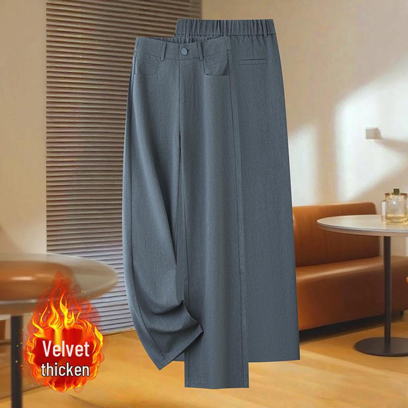 Chic Western Casual Wide-Leg Pants: 2025 Spring/Autumn High-Waisted Slimming Straight-Leg Trousers for Women M /27 (95-105 lbs)
Chic Western Casual Wide-Leg Pants: 2025 Spring/Autumn High-Waisted Slimming Straight-Leg Trousers for Women M /27 (95-105 lbs)