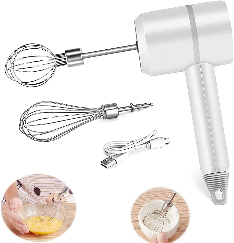 3-Speed Electric Hand Mixer, Handheld With Whisks Beater, Kitchen Cake Blender For Prep Baking Supplies Eggbeater белый
3-Speed Electric Hand Mixer, Handheld With Whisks Beater, Kitchen Cake Blender For Prep Baking Supplies Eggbeater белый