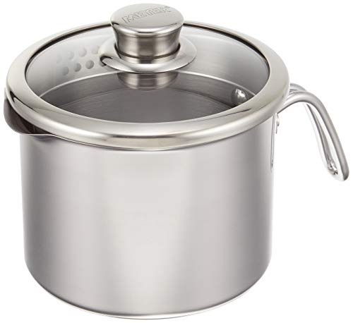 Meyer MXS-PT16 8-Cook Multi-Pot, 16cm Stainless Steel Saucepan, Induction Compatible, Triple-Layer Bottom, Authentic Japanese Product
Meyer MXS-PT16 8-Cook Multi-Pot, 16cm Stainless Steel Saucepan, Induction Compatible, Triple-Layer Bottom, Authentic Japanese Product