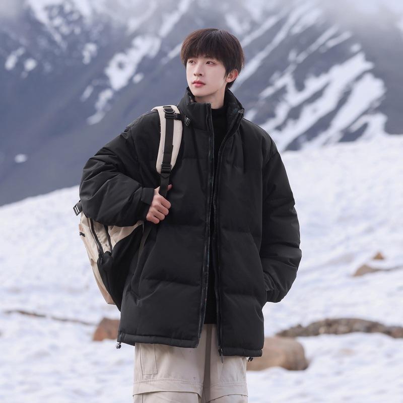 Winter new stand-up collar white duck down jacket couple thickened warm and cold-resistant jacket hooded thickened tide 3XL
Winter new stand-up collar white duck down jacket couple thickened warm and cold-resistant jacket hooded thickened tide 3XL