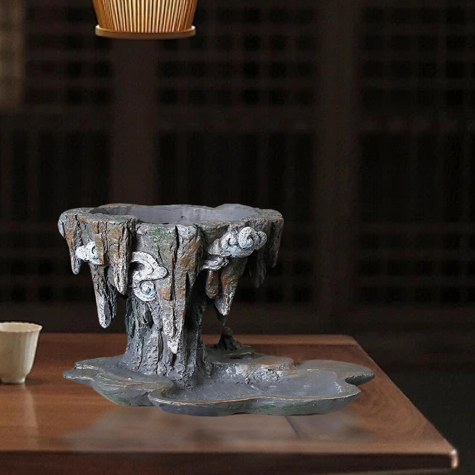 Китайский художественный цветочный горшок из смолы 23,5x13,3x13,7 см, украшение для балкона серый
Китайский художественный цветочный горшок из смолы 23,5x13,3x13,7 см, украшение для балкона серый