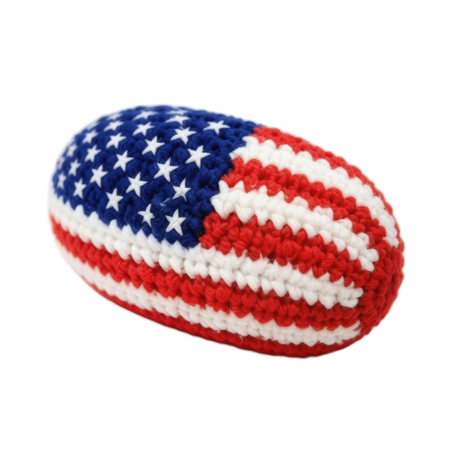 Handmade Crochet Footbag Knitted Durable Cotton Thread Soft Texture for Indoor Outdoor Play Activities One Size синий
Handmade Crochet Footbag Knitted Durable Cotton Thread Soft Texture for Indoor Outdoor Play Activities One Size синий