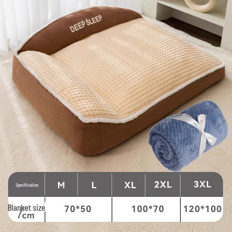 Universal All-Season Dog Sofa Bed & Neck Protector for Medium to Large Breeds M- (55*40*21cm, Up to 8 lbs)
Universal All-Season Dog Sofa Bed & Neck Protector for Medium to Large Breeds M- (55*40*21cm, Up to 8 lbs)
