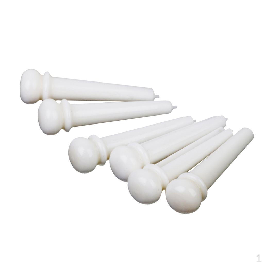 Bridge for Acoustic Guitar 6pcs White
Bridge for Acoustic Guitar 6pcs White