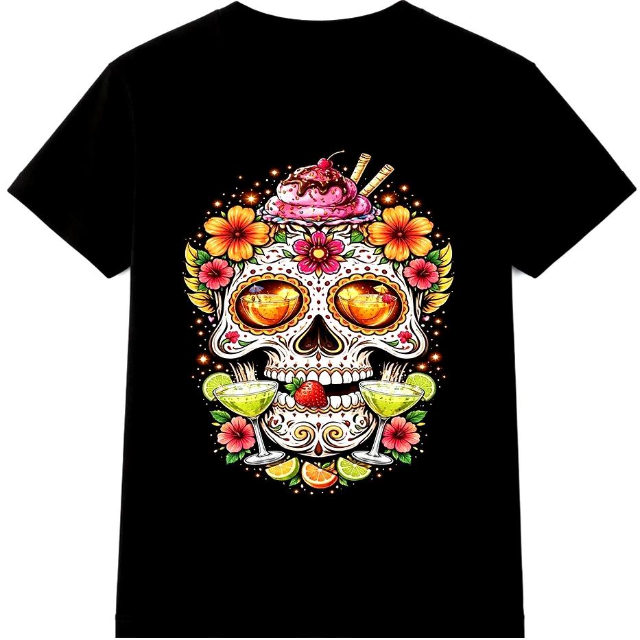 Sugar Skull T Shirt Day Of The Dead Floral Calavera Tattoo Graphic Tee M
Sugar Skull T Shirt Day Of The Dead Floral Calavera Tattoo Graphic Tee M