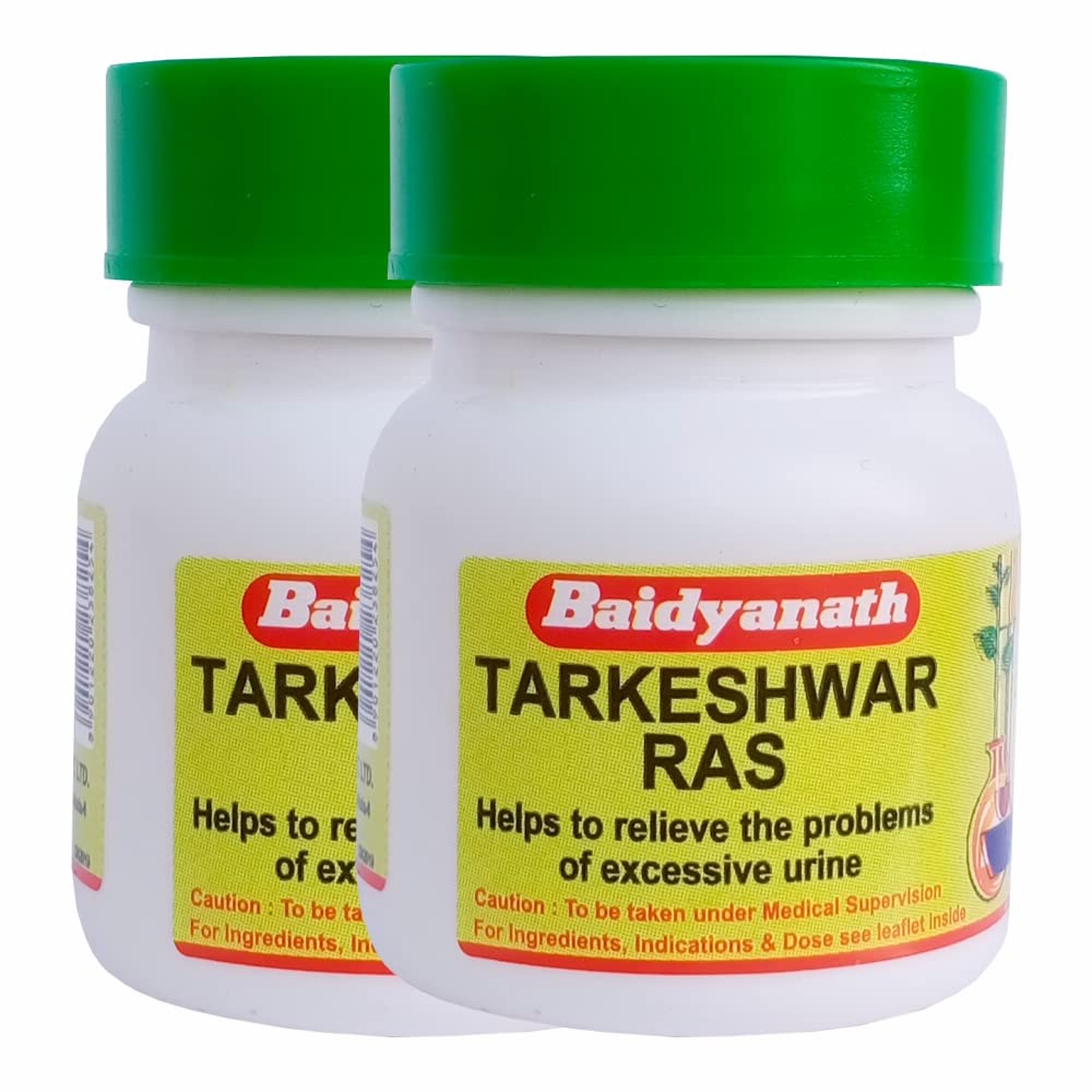 Baidyanath Asli Ayurved Tarkeshwar Ras 20 Tablets X Pack Of 2 Pure Ayurvedic Formula
Baidyanath Asli Ayurved Tarkeshwar Ras 20 Tablets X Pack Of 2 Pure Ayurvedic Formula