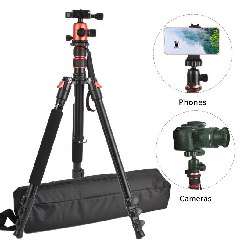 Portable Multi-Functional DSLR Tripod with Reverse Folding Ball Head for Live Broadcast and Photography
Portable Multi-Functional DSLR Tripod with Reverse Folding Ball Head for Live Broadcast and Photography