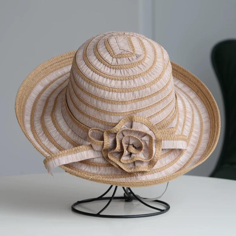 Foldable Summer Striped LSrge Flower Fisherman Hat, Children s New Sunshade Hat, Outdoor Large Eave Beach Sun Hat Adult 56-58cm коричневий
Foldable Summer Striped LSrge Flower Fisherman Hat, Children s New Sunshade Hat, Outdoor Large Eave Beach Sun Hat Adult 56-58cm коричневий