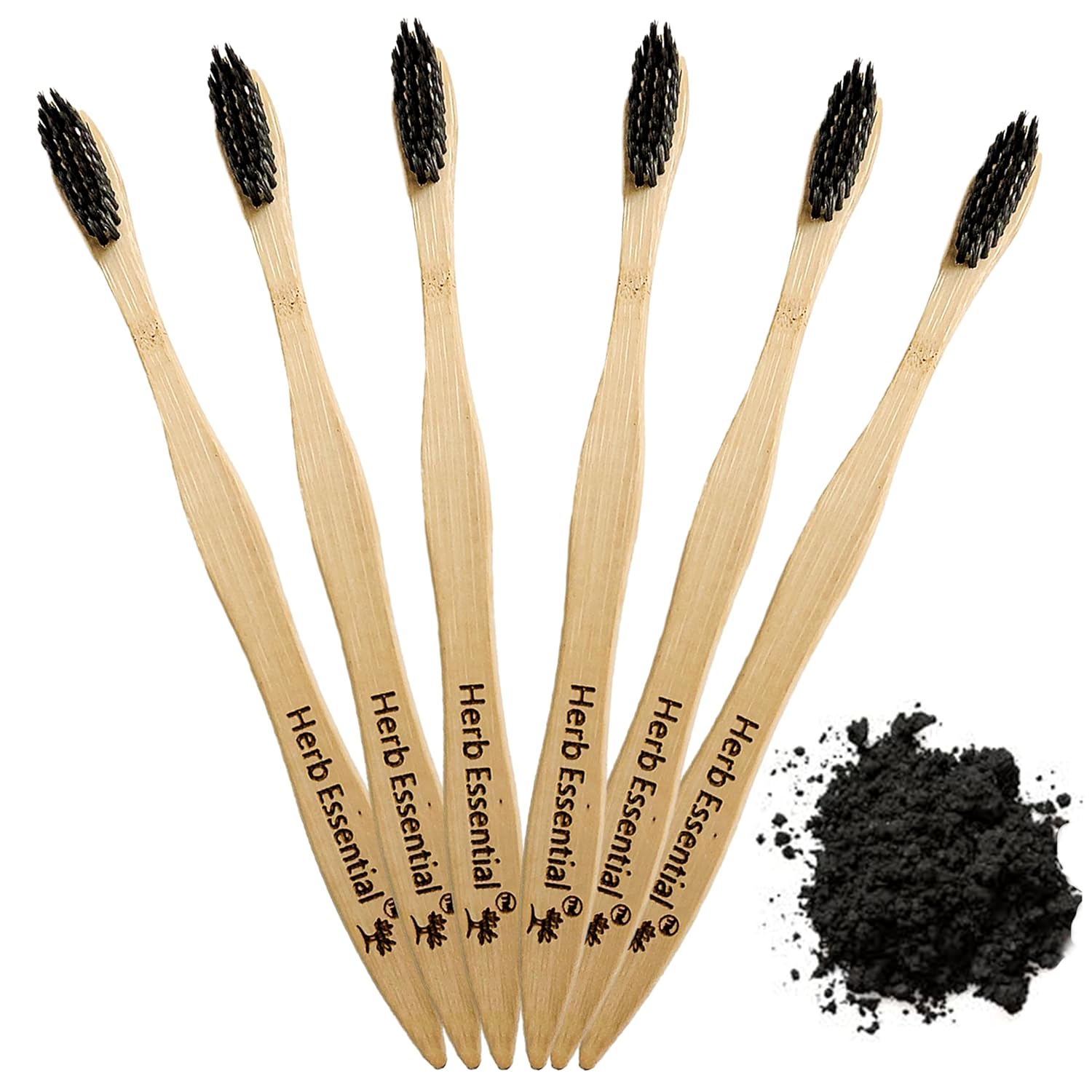 Зубная щетка Herb Essential Bamboo, упаковка из 6 шт. | с ультрамягкими щетинками с активированным углем | Натуральная, биоразлагаемая и экологичная зубная щетка Pack of 6 коричневый
Зубная щетка Herb Essential Bamboo, упаковка из 6 шт. | с ультрамягкими щетинками с активированным углем | Натуральная, биоразлагаемая и экологичная зубная щетка Pack of 6 коричневый
