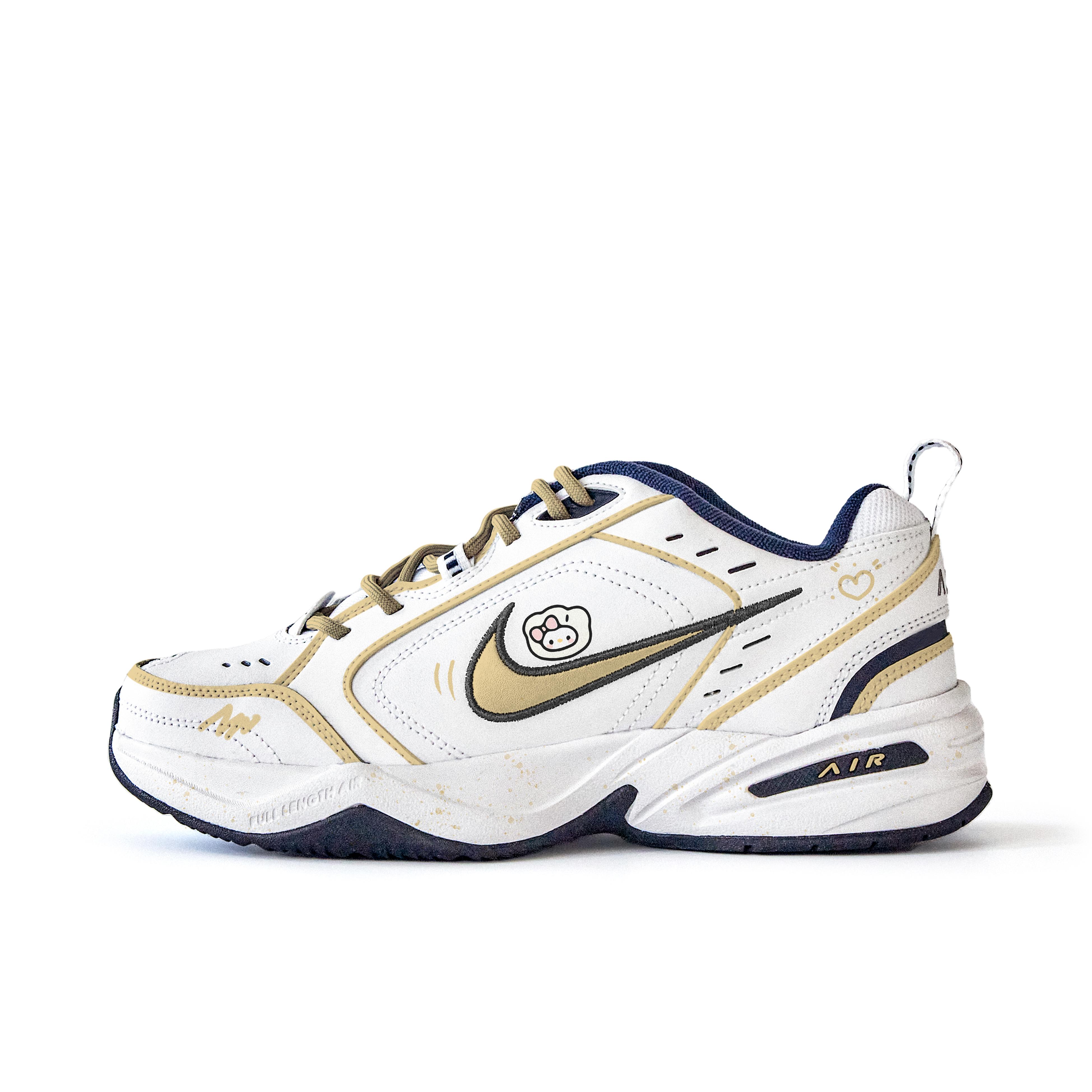Nike Air Monarch 4 Slip Resistant Abrasion Resistant Low top Chunky Sneakers Unisex White Yellow 415445-102(Team676-) 44.5
Nike Air Monarch 4 Slip Resistant Abrasion Resistant Low top Chunky Sneakers Unisex White Yellow 415445-102(Team676-) 44.5