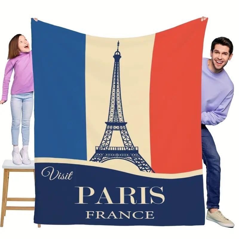 Eiffel Tower in Paris Printed Blanket for Sofa Bed Travel Camping Living Room Office Conditioning Blanket for All Seasons Gifts 75x90cm
Eiffel Tower in Paris Printed Blanket for Sofa Bed Travel Camping Living Room Office Conditioning Blanket for All Seasons Gifts 75x90cm