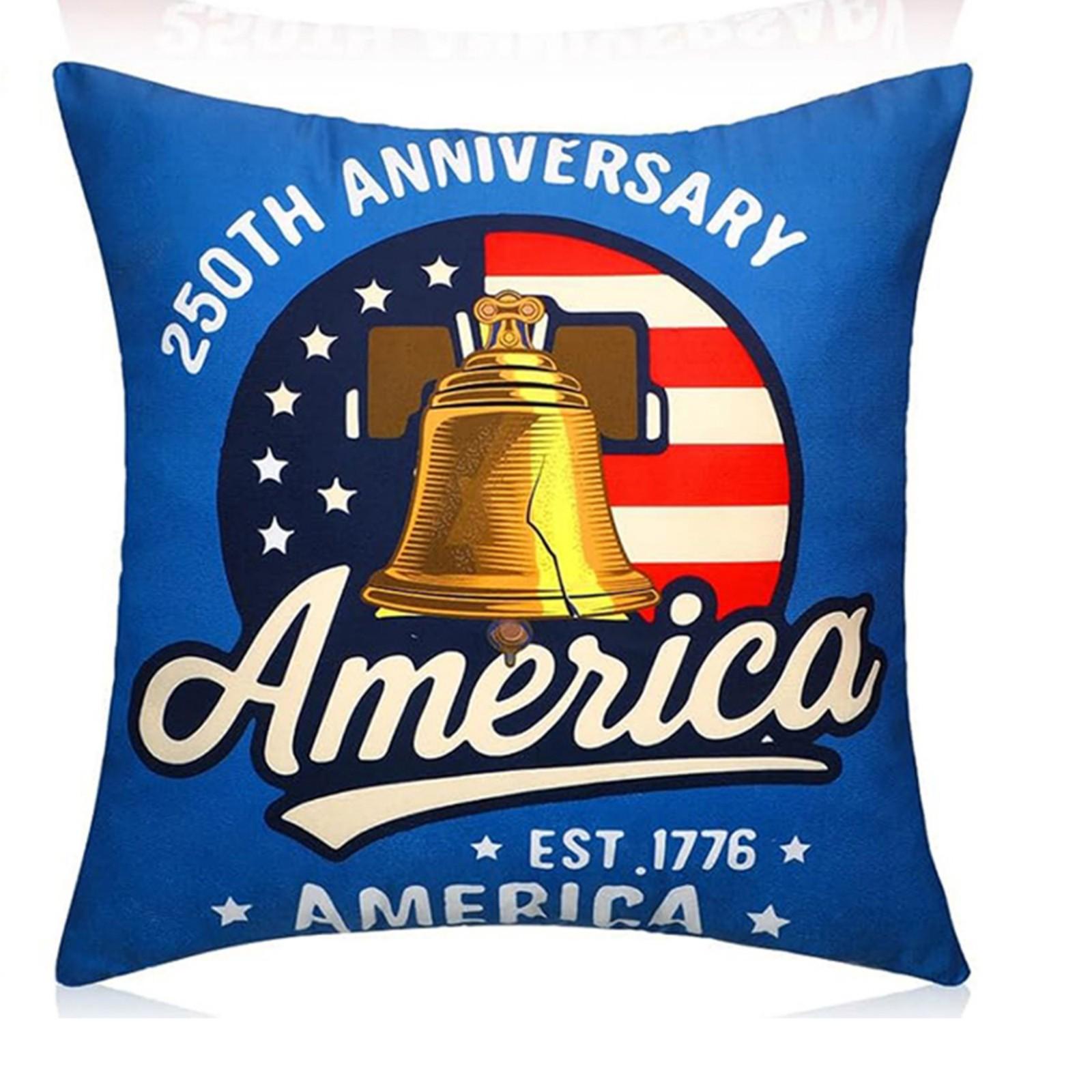 Anniversary Party Decoration, 250th Anniversary Independence Day, Pillow And Sofa Cushion Cover Decoration One Size
Anniversary Party Decoration, 250th Anniversary Independence Day, Pillow And Sofa Cushion Cover Decoration One Size