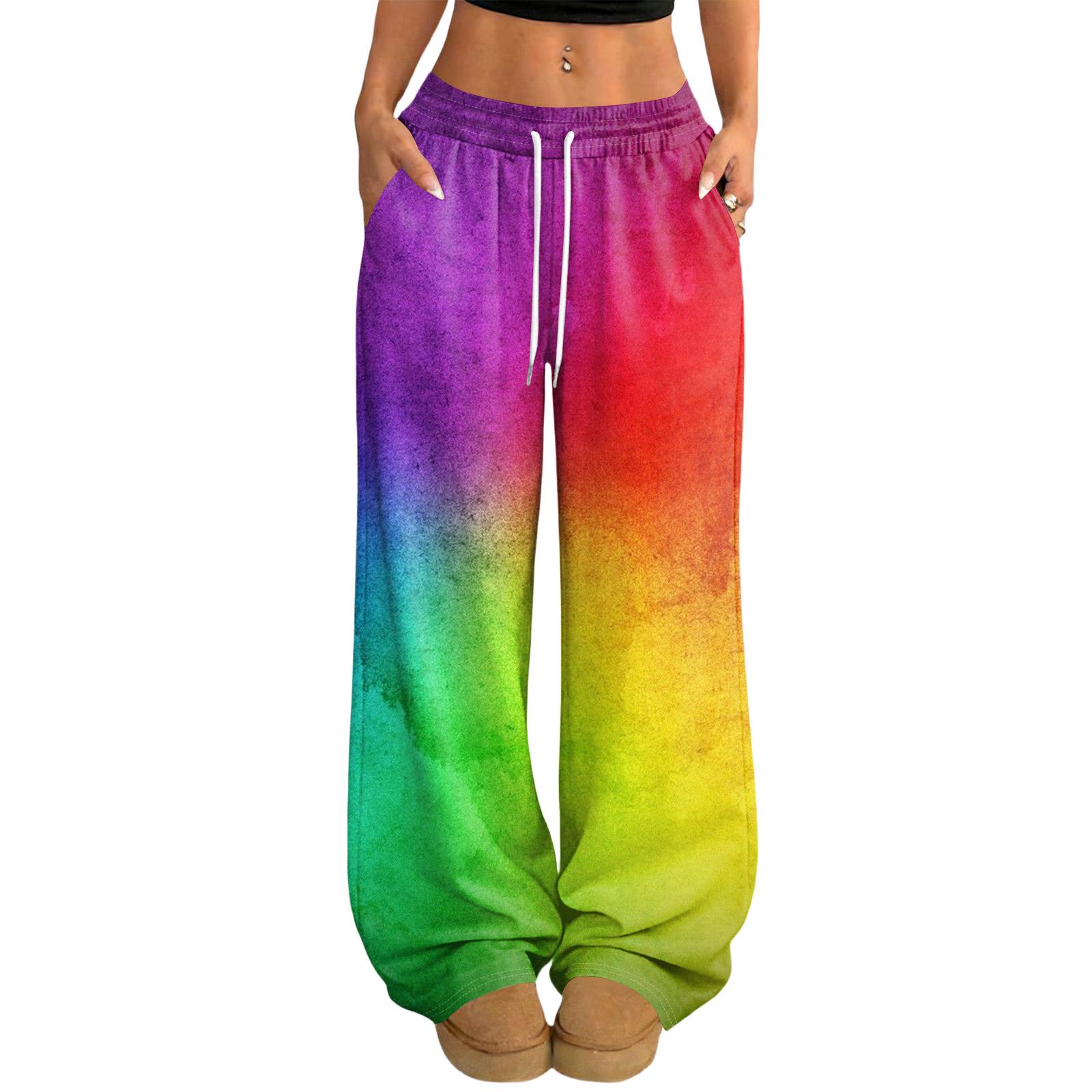 Жіночі повсякденні та модні штани з принтом, еластичною талією, вільного широкого крою M жовтий
Жіночі повсякденні та модні штани з принтом, еластичною талією, вільного широкого крою M жовтий