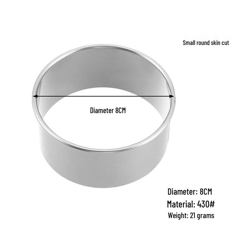 Stainless Steel Dumpling Mold Set: Large & Small Dough Presses for Easy Dumpling Making.
Stainless Steel Dumpling Mold Set: Large & Small Dough Presses for Easy Dumpling Making.