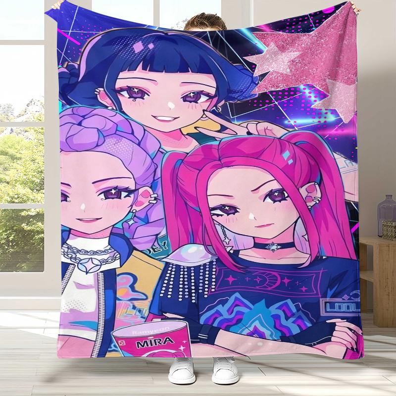 K-Pop Demon Hunters Golden Saja Boys Flannel Blanket,Ultra Soft Warm Plush Throw for Home Bedroom Bed Sofa Cover Office picnic 75x90cm
K-Pop Demon Hunters Golden Saja Boys Flannel Blanket,Ultra Soft Warm Plush Throw for Home Bedroom Bed Sofa Cover Office picnic 75x90cm