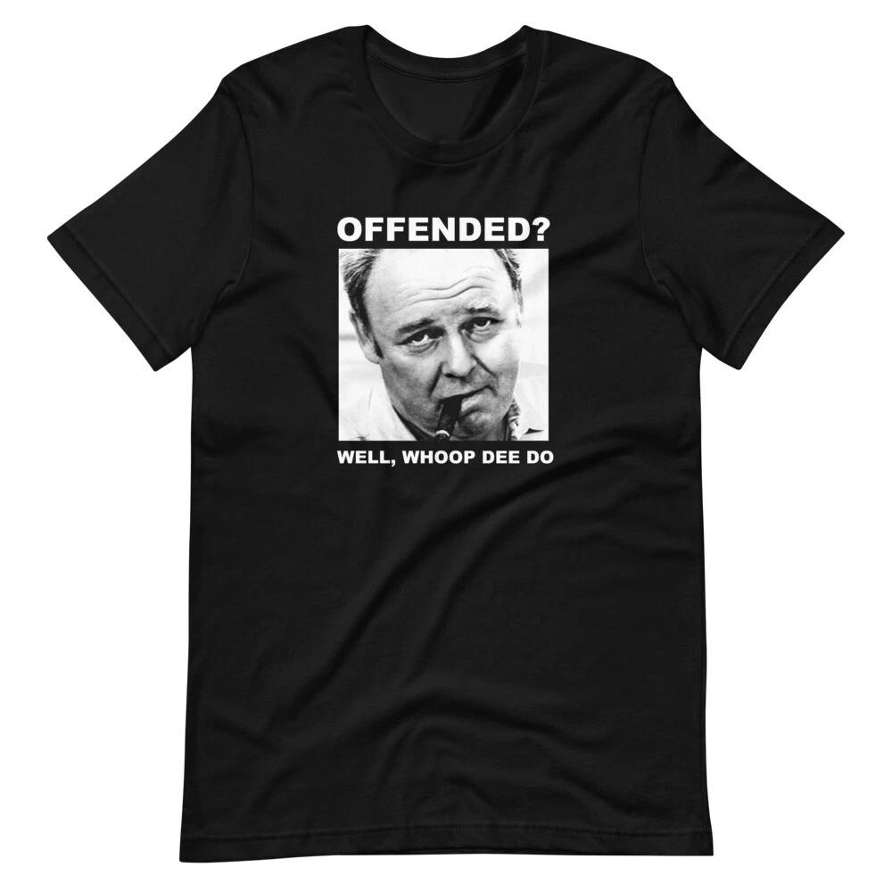 ARCHIE BUNKER Whoop Dee Do Funny Graphic Tee Shirt Unisex 100% Cotton T-shirt Mens Tees Top 3XL
ARCHIE BUNKER Whoop Dee Do Funny Graphic Tee Shirt Unisex 100% Cotton T-shirt Mens Tees Top 3XL